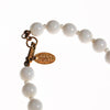 Miriam Haskell Milk Glass Beaded Necklace by Miriam Haskell - Vintage Meet Modern Vintage Jewelry - Chicago, Illinois - #oldhollywoodglamour #vintagemeetmodern #designervintage #jewelrybox #antiquejewelry #vintagejewelry