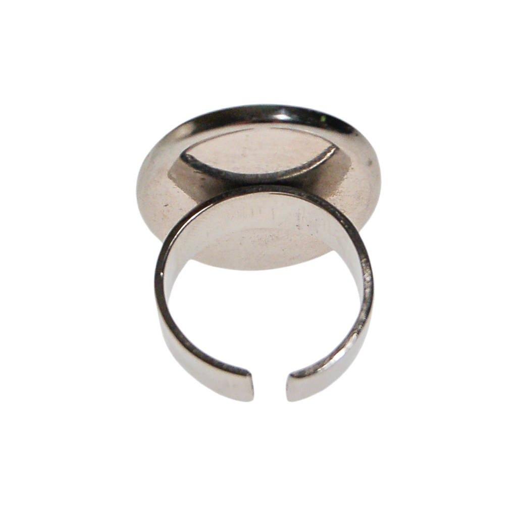 Mother of Pearl Statement Ring by One of a Kind - Vintage Meet Modern Vintage Jewelry - Chicago, Illinois - #oldhollywoodglamour #vintagemeetmodern #designervintage #jewelrybox #antiquejewelry #vintagejewelry