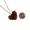Copper Ginkgo Leaf Necklace by unsigned - Vintage Meet Modern Vintage Jewelry - Chicago, Illinois - #oldhollywoodglamour #vintagemeetmodern #designervintage #jewelrybox #antiquejewelry #vintagejewelry