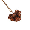 Copper Ginkgo Leaf Necklace by unsigned - Vintage Meet Modern Vintage Jewelry - Chicago, Illinois - #oldhollywoodglamour #vintagemeetmodern #designervintage #jewelrybox #antiquejewelry #vintagejewelry