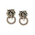 Kenneth Jay Lane Duchess Collection Panther Earrings