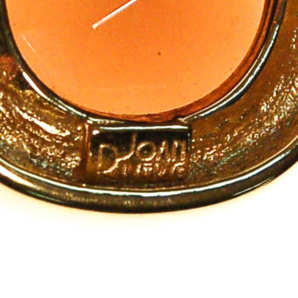 Joan Rivers Gold Chain Necklace with Smokey Topaz Pendant by Joan Rivers - Vintage Meet Modern Vintage Jewelry - Chicago, Illinois - #oldhollywoodglamour #vintagemeetmodern #designervintage #jewelrybox #antiquejewelry #vintagejewelry