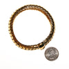 Givenchy Gold Chain Bangle Bracelet by Givenchy - Vintage Meet Modern Vintage Jewelry - Chicago, Illinois - #oldhollywoodglamour #vintagemeetmodern #designervintage #jewelrybox #antiquejewelry #vintagejewelry