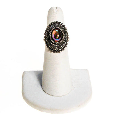 Dragons Breath Cabochon Rhinestone Statement Ring by 1960s - Vintage Meet Modern Vintage Jewelry - Chicago, Illinois - #oldhollywoodglamour #vintagemeetmodern #designervintage #jewelrybox #antiquejewelry #vintagejewelry