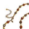 Vintage Joan Rivers Smokey and Citrine Crystal Beaded Necklace by Joan Rivers - Vintage Meet Modern Vintage Jewelry - Chicago, Illinois - #oldhollywoodglamour #vintagemeetmodern #designervintage #jewelrybox #antiquejewelry #vintagejewelry