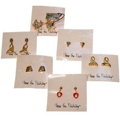 Diane Von Furstenberg Seashell Charm Earrings by Diane von Furstenberg - Vintage Meet Modern Vintage Jewelry - Chicago, Illinois - #oldhollywoodglamour #vintagemeetmodern #designervintage #jewelrybox #antiquejewelry #vintagejewelry
