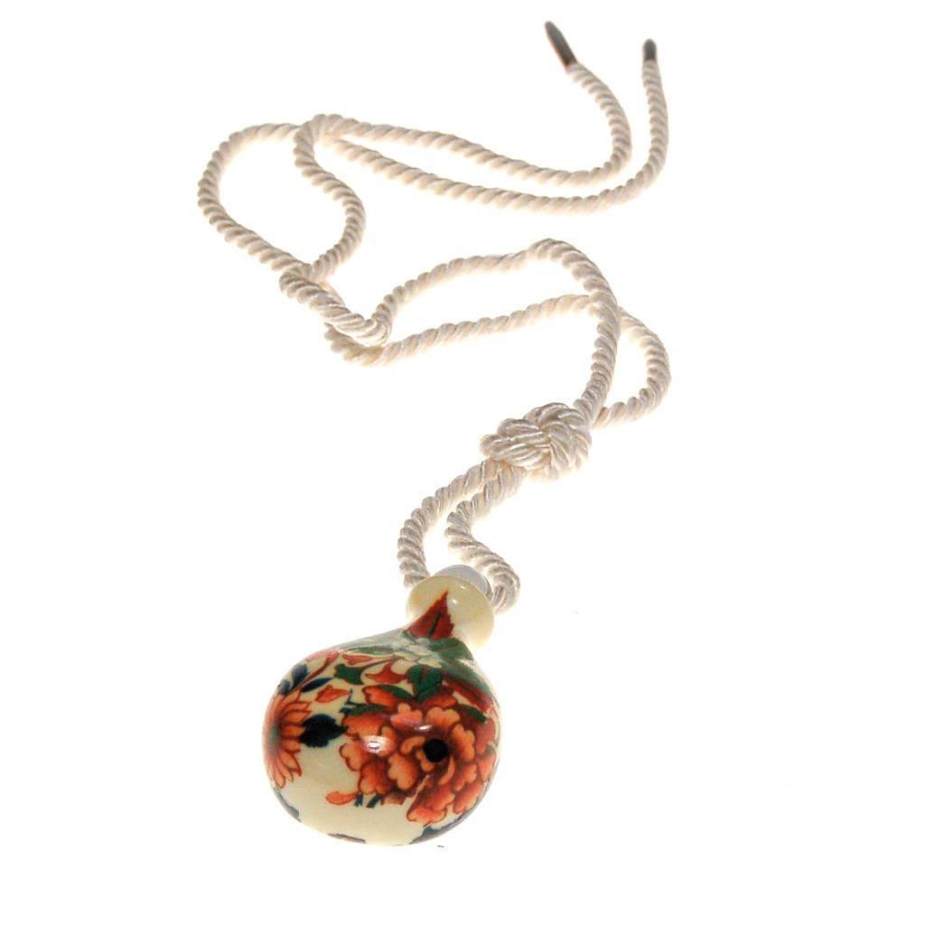 Diane von Furstenberg Floral Urn Pendant Statement Necklace by Diane von Furstenberg - Vintage Meet Modern Vintage Jewelry - Chicago, Illinois - #oldhollywoodglamour #vintagemeetmodern #designervintage #jewelrybox #antiquejewelry #vintagejewelry