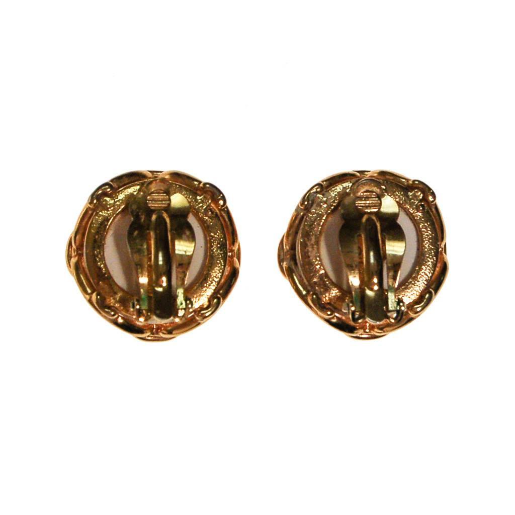 Vintage Joan Rivers Caged Pearl Earrings by Joan Rivers - Vintage Meet Modern Vintage Jewelry - Chicago, Illinois - #oldhollywoodglamour #vintagemeetmodern #designervintage #jewelrybox #antiquejewelry #vintagejewelry