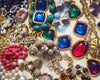 Blue Maltese Cross Pendant Necklace by 1970s - Vintage Meet Modern Vintage Jewelry - Chicago, Illinois - #oldhollywoodglamour #vintagemeetmodern #designervintage #jewelrybox #antiquejewelry #vintagejewelry