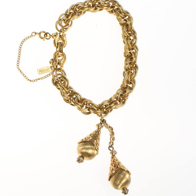 Vintage Monet Bolero Tassel Bracelet by Monet - Vintage Meet Modern Vintage Jewelry - Chicago, Illinois - #oldhollywoodglamour #vintagemeetmodern #designervintage #jewelrybox #antiquejewelry #vintagejewelry