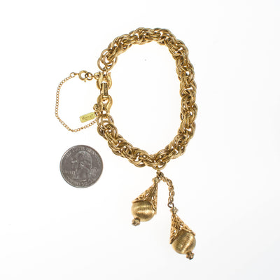 Vintage Monet Bolero Tassel Bracelet by Monet - Vintage Meet Modern Vintage Jewelry - Chicago, Illinois - #oldhollywoodglamour #vintagemeetmodern #designervintage #jewelrybox #antiquejewelry #vintagejewelry