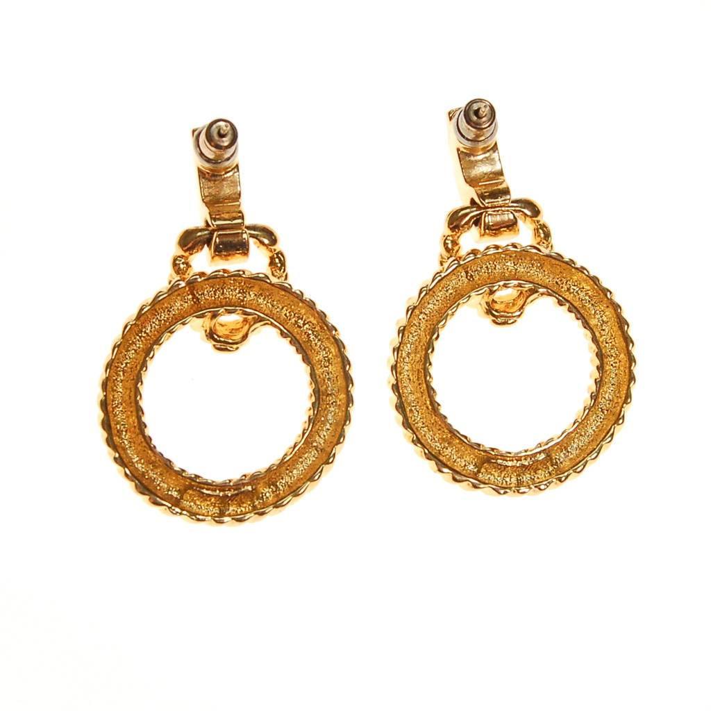 Vintage Piscitelli Large Gold Cable Link Necklace and Earring Set, 1980s, Designer by Piscitelli - Vintage Meet Modern Vintage Jewelry - Chicago, Illinois - #oldhollywoodglamour #vintagemeetmodern #designervintage #jewelrybox #antiquejewelry #vintagejewelry