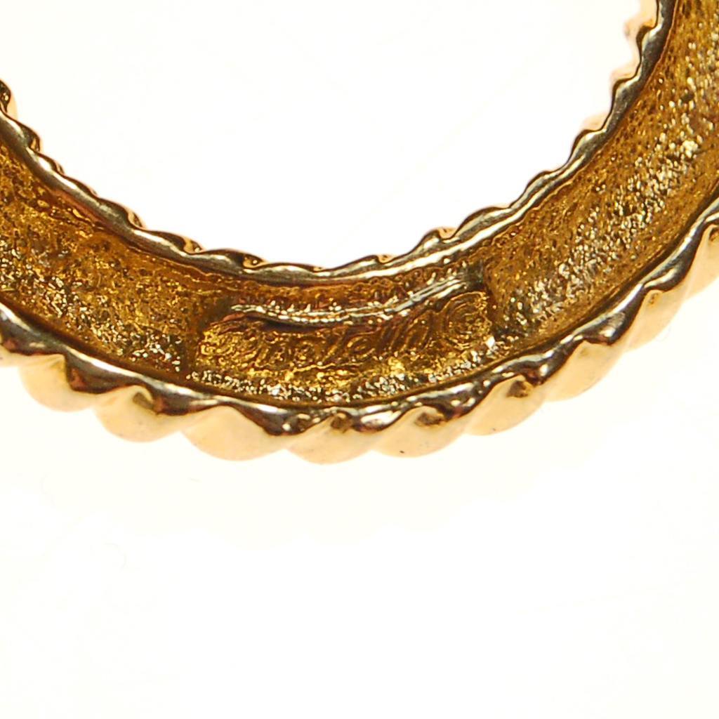 Vintage Piscitelli Large Gold Cable Link Necklace and Earring Set, 1980s, Designer by Piscitelli - Vintage Meet Modern Vintage Jewelry - Chicago, Illinois - #oldhollywoodglamour #vintagemeetmodern #designervintage #jewelrybox #antiquejewelry #vintagejewelry