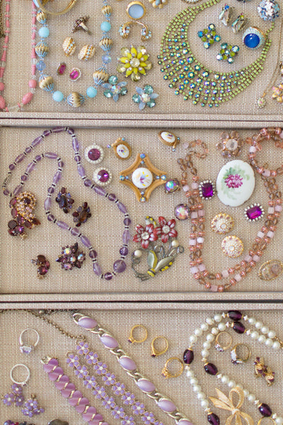 Floral Filigree Pendant Necklace by West Germany - Vintage Meet Modern Vintage Jewelry - Chicago, Illinois - #oldhollywoodglamour #vintagemeetmodern #designervintage #jewelrybox #antiquejewelry #vintagejewelry