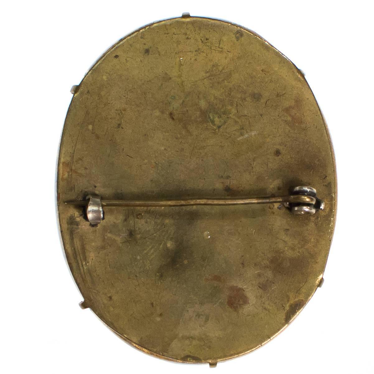 Hand Painted Purple Flower Limoges Brooch, Pin by Limoges - Vintage Meet Modern Vintage Jewelry - Chicago, Illinois - #oldhollywoodglamour #vintagemeetmodern #designervintage #jewelrybox #antiquejewelry #vintagejewelry