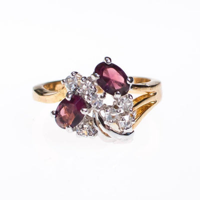 Amethyst Cluster Cocktail Ring by Amethyst - Vintage Meet Modern Vintage Jewelry - Chicago, Illinois - #oldhollywoodglamour #vintagemeetmodern #designervintage #jewelrybox #antiquejewelry #vintagejewelry