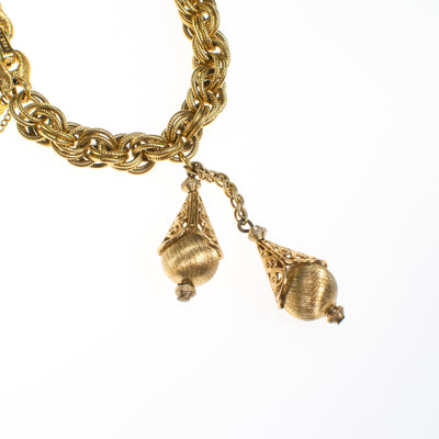 Vintage Monet Bolero Tassel Bracelet by Monet - Vintage Meet Modern Vintage Jewelry - Chicago, Illinois - #oldhollywoodglamour #vintagemeetmodern #designervintage #jewelrybox #antiquejewelry #vintagejewelry