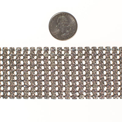 Vintage Wide Rhinestone Bracelet, Art Deco Style by Art Deco - Vintage Meet Modern Vintage Jewelry - Chicago, Illinois - #oldhollywoodglamour #vintagemeetmodern #designervintage #jewelrybox #antiquejewelry #vintagejewelry