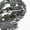 Crown Trifari Silver Knot Earrings, Clip On by Crown Trifari - Vintage Meet Modern Vintage Jewelry - Chicago, Illinois - #oldhollywoodglamour #vintagemeetmodern #designervintage #jewelrybox #antiquejewelry #vintagejewelry