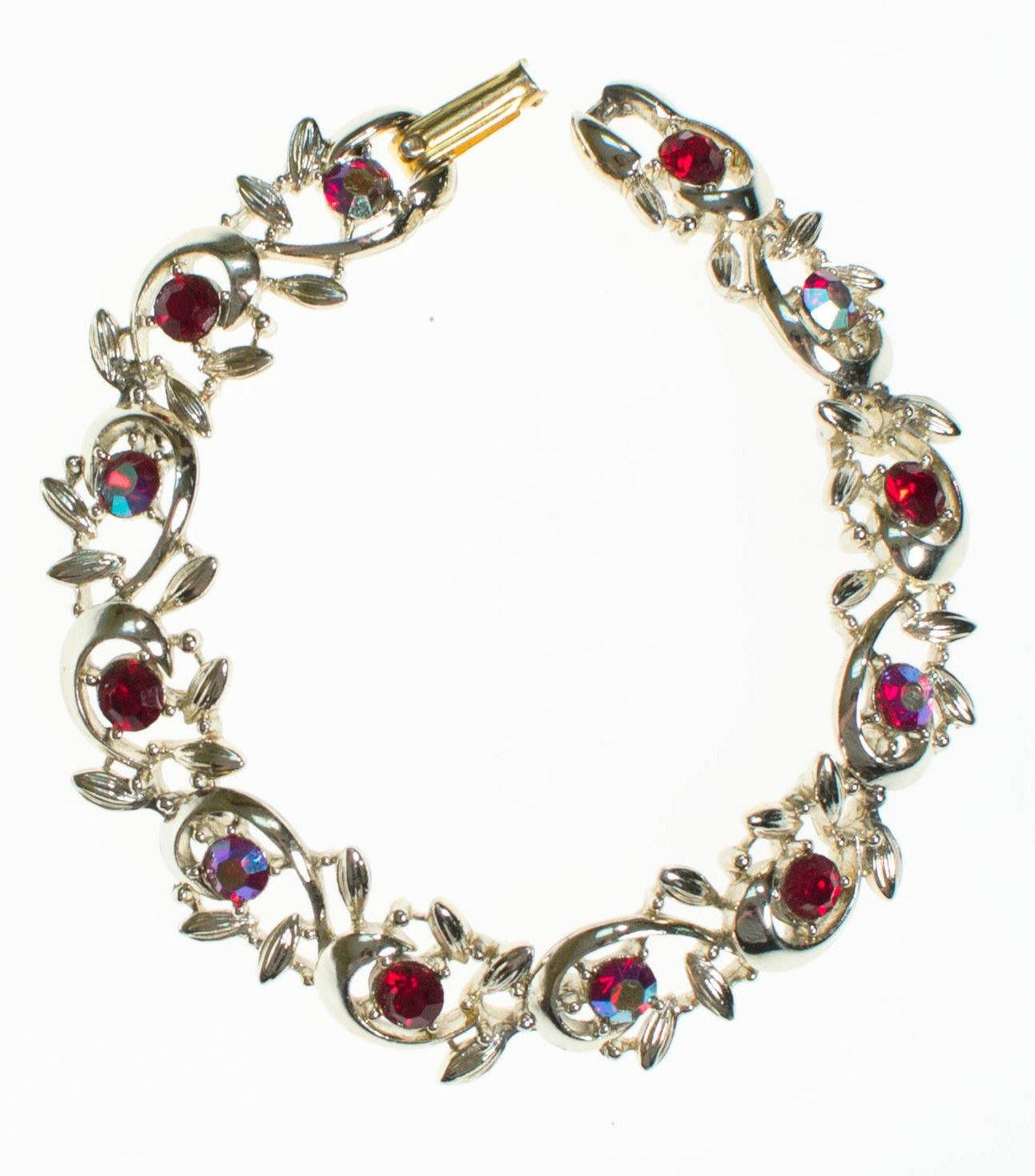 BSK Red Rhinestone Bracelet