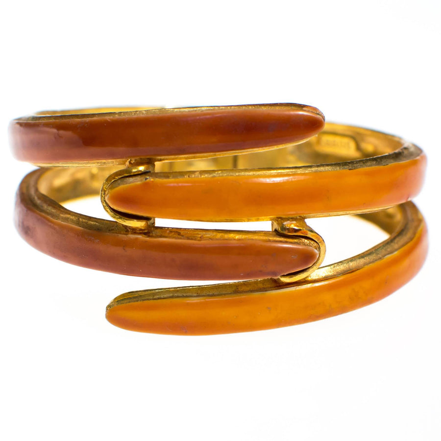 Vintage Original by Robert Orange Clamper Bangle Bracelet by Robert Orange - Vintage Meet Modern Vintage Jewelry - Chicago, Illinois - #oldhollywoodglamour #vintagemeetmodern #designervintage #jewelrybox #antiquejewelry #vintagejewelry