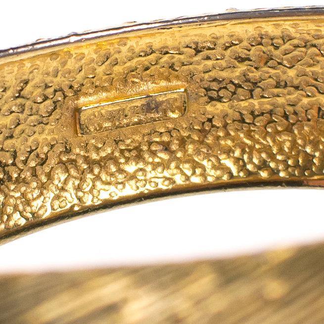 Vintage Castlecliff Bracelet with Amethyst and Turquoise Cabochons by Castlecliff - Vintage Meet Modern Vintage Jewelry - Chicago, Illinois - #oldhollywoodglamour #vintagemeetmodern #designervintage #jewelrybox #antiquejewelry #vintagejewelry