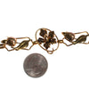 Vintage Art Nouveau Floral Link Bracelet by Art Nouveau - Vintage Meet Modern Vintage Jewelry - Chicago, Illinois - #oldhollywoodglamour #vintagemeetmodern #designervintage #jewelrybox #antiquejewelry #vintagejewelry