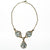 Vintage Confetti Lucite Star Necklace, Y Lavelier Style