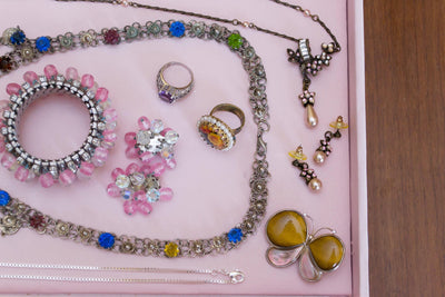 Vintage Sweet Romance Pearl and Rhinestone Flower Earrings by 1990s - Vintage Meet Modern Vintage Jewelry - Chicago, Illinois - #oldhollywoodglamour #vintagemeetmodern #designervintage #jewelrybox #antiquejewelry #vintagejewelry