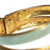 Vintage Original by Robert Mod Style Purple and Mint Green Enamel Clamper Bangle Bracelet by Robert Mod - Vintage Meet Modern Vintage Jewelry - Chicago, Illinois - #oldhollywoodglamour #vintagemeetmodern #designervintage #jewelrybox #antiquejewelry #vintagejewelry