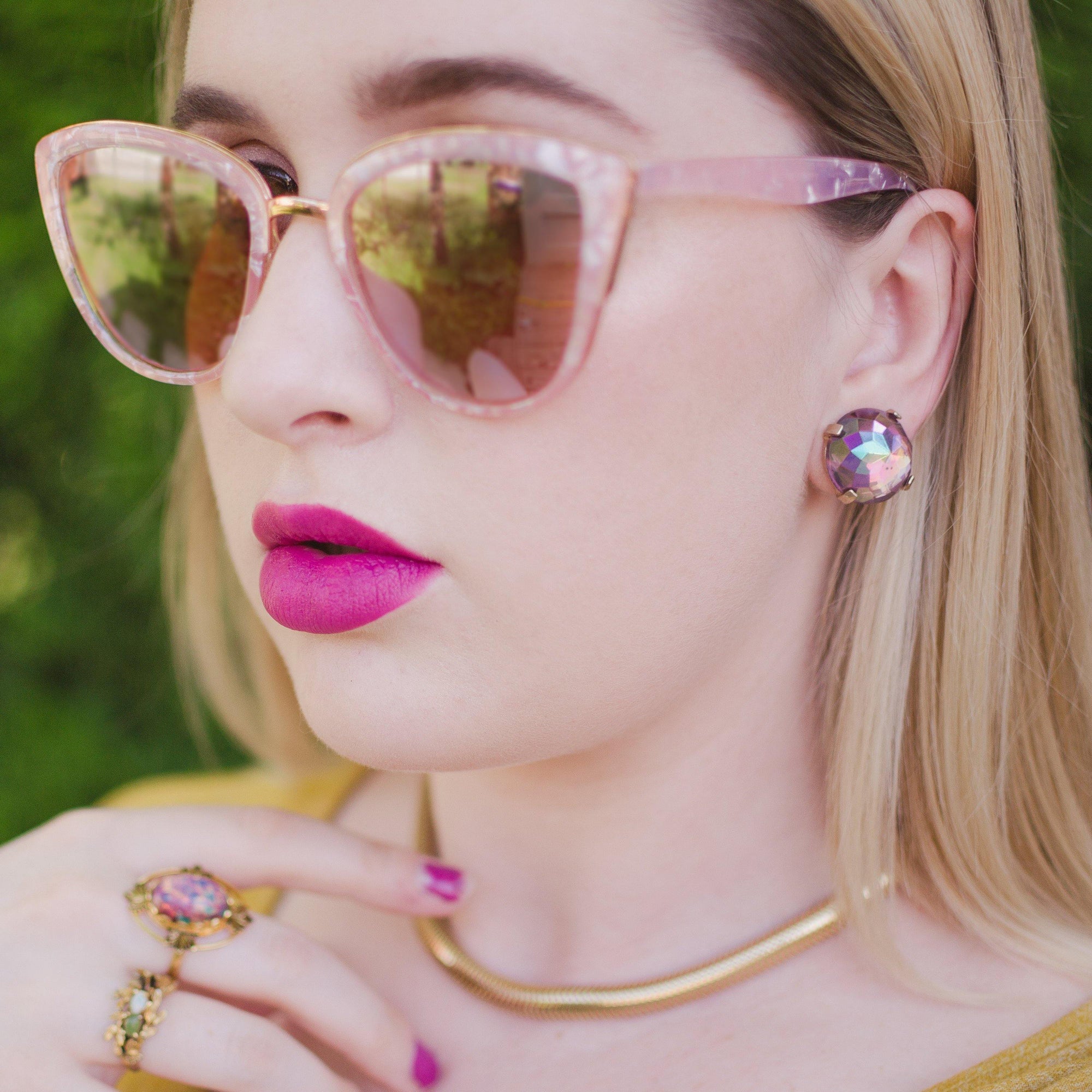 Vintage Gold Snake Chain Necklace by 1970s - Vintage Meet Modern Vintage Jewelry - Chicago, Illinois - #oldhollywoodglamour #vintagemeetmodern #designervintage #jewelrybox #antiquejewelry #vintagejewelry