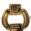 Vintage Ciner Brushed Gold Tone, Chuncky Link Bracelet by 1960s - Vintage Meet Modern Vintage Jewelry - Chicago, Illinois - #oldhollywoodglamour #vintagemeetmodern #designervintage #jewelrybox #antiquejewelry #vintagejewelry