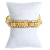 Vintage Joan Rivers Pearl and Rhinestone Line Style Bracelet by Joan Rivers - Vintage Meet Modern Vintage Jewelry - Chicago, Illinois - #oldhollywoodglamour #vintagemeetmodern #designervintage #jewelrybox #antiquejewelry #vintagejewelry