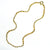 Vintage Joan Rivers Chunky  Long Gold Chain Necklace