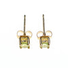 Vintage Lemon Citrine 18kt Gold Over Sterling Silver Stud Earrings by Lemon Citrine - Vintage Meet Modern Vintage Jewelry - Chicago, Illinois - #oldhollywoodglamour #vintagemeetmodern #designervintage #jewelrybox #antiquejewelry #vintagejewelry