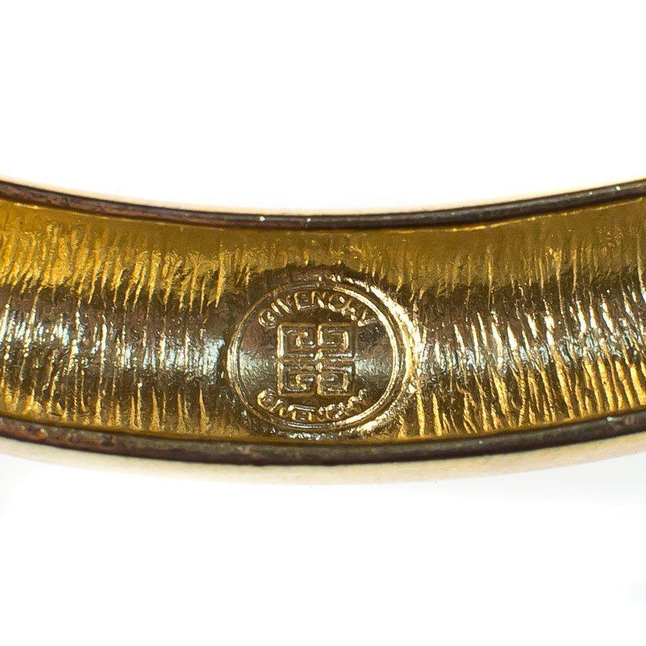 Vintage Givenchy Couture Pearl and Gold Logo Necklace by Givenchy - Vintage Meet Modern Vintage Jewelry - Chicago, Illinois - #oldhollywoodglamour #vintagemeetmodern #designervintage #jewelrybox #antiquejewelry #vintagejewelry