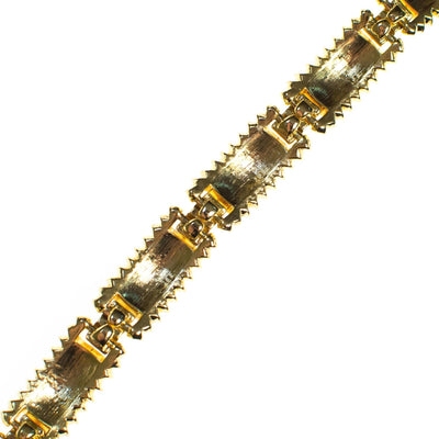 Vintage Joan Rivers Pearl and Rhinestone Line Style Bracelet by Joan Rivers - Vintage Meet Modern Vintage Jewelry - Chicago, Illinois - #oldhollywoodglamour #vintagemeetmodern #designervintage #jewelrybox #antiquejewelry #vintagejewelry
