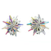 Vintage Aurora Borealis Crystal Star Earrings, Clip On by Aurora Borealis - Vintage Meet Modern Vintage Jewelry - Chicago, Illinois - #oldhollywoodglamour #vintagemeetmodern #designervintage #jewelrybox #antiquejewelry #vintagejewelry