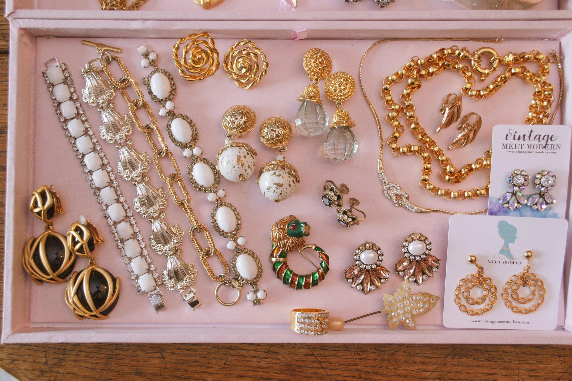 Vintage 1980s Abstract Modernist Style Brushed Gold and Black Statement Earrings, Clip On, Dangling by 1980s - Vintage Meet Modern Vintage Jewelry - Chicago, Illinois - #oldhollywoodglamour #vintagemeetmodern #designervintage #jewelrybox #antiquejewelry #vintagejewelry