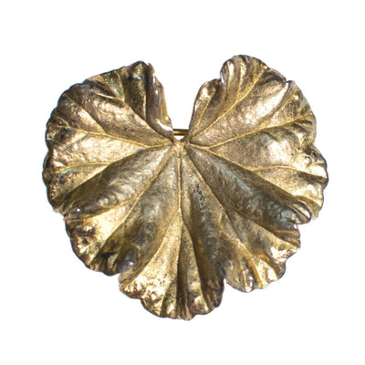 Vintage Napier Sterling Silver Ginkgo Leaf Dress Clip by Napier - Vintage Meet Modern Vintage Jewelry - Chicago, Illinois - #oldhollywoodglamour #vintagemeetmodern #designervintage #jewelrybox #antiquejewelry #vintagejewelry