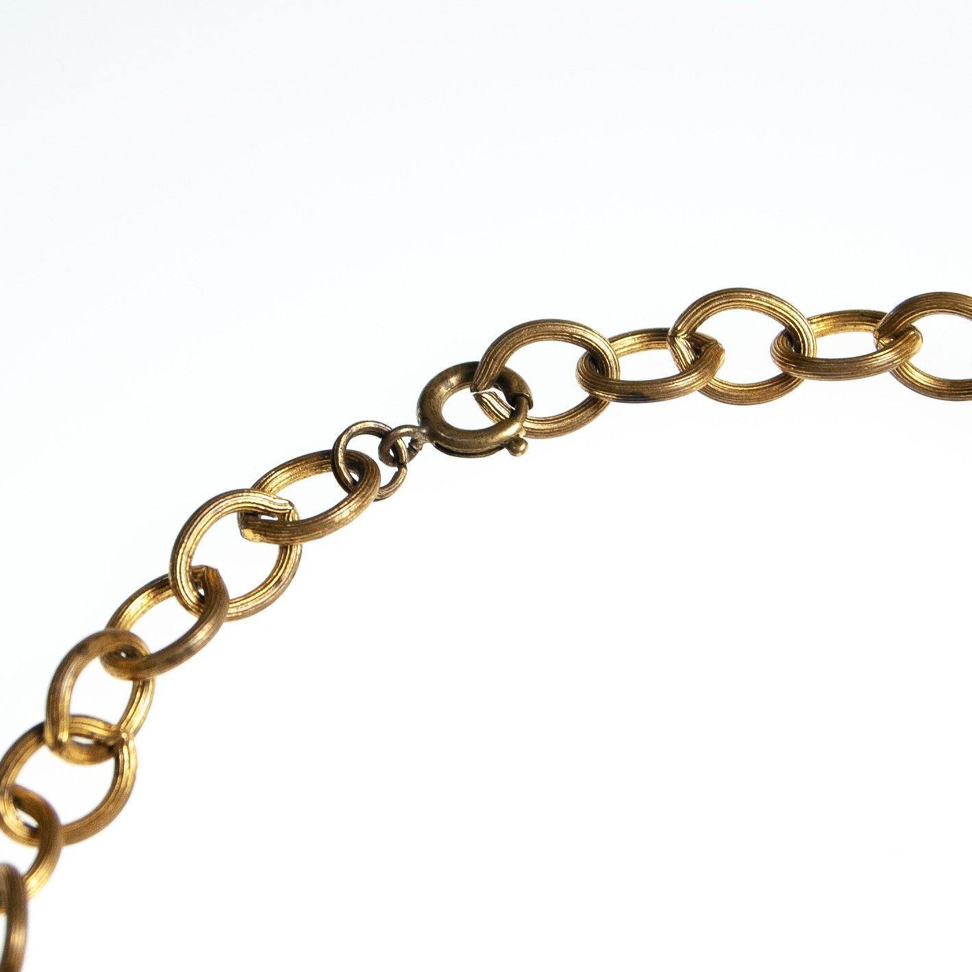 Vintage Czech Red, Blue Gripoix and Faux Pearl Bib Tassel Necklace, Gold Tone Beads, Faux Pearls, Spring Ring Clasp by Czech - Vintage Meet Modern Vintage Jewelry - Chicago, Illinois - #oldhollywoodglamour #vintagemeetmodern #designervintage #jewelrybox #antiquejewelry #vintagejewelry