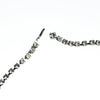 Vintage Art Deco Diamante Crystal Necklace, Dangle, Silver Tone Setting, Fish Hook Clasp by Art Deco - Vintage Meet Modern Vintage Jewelry - Chicago, Illinois - #oldhollywoodglamour #vintagemeetmodern #designervintage #jewelrybox #antiquejewelry #vintagejewelry