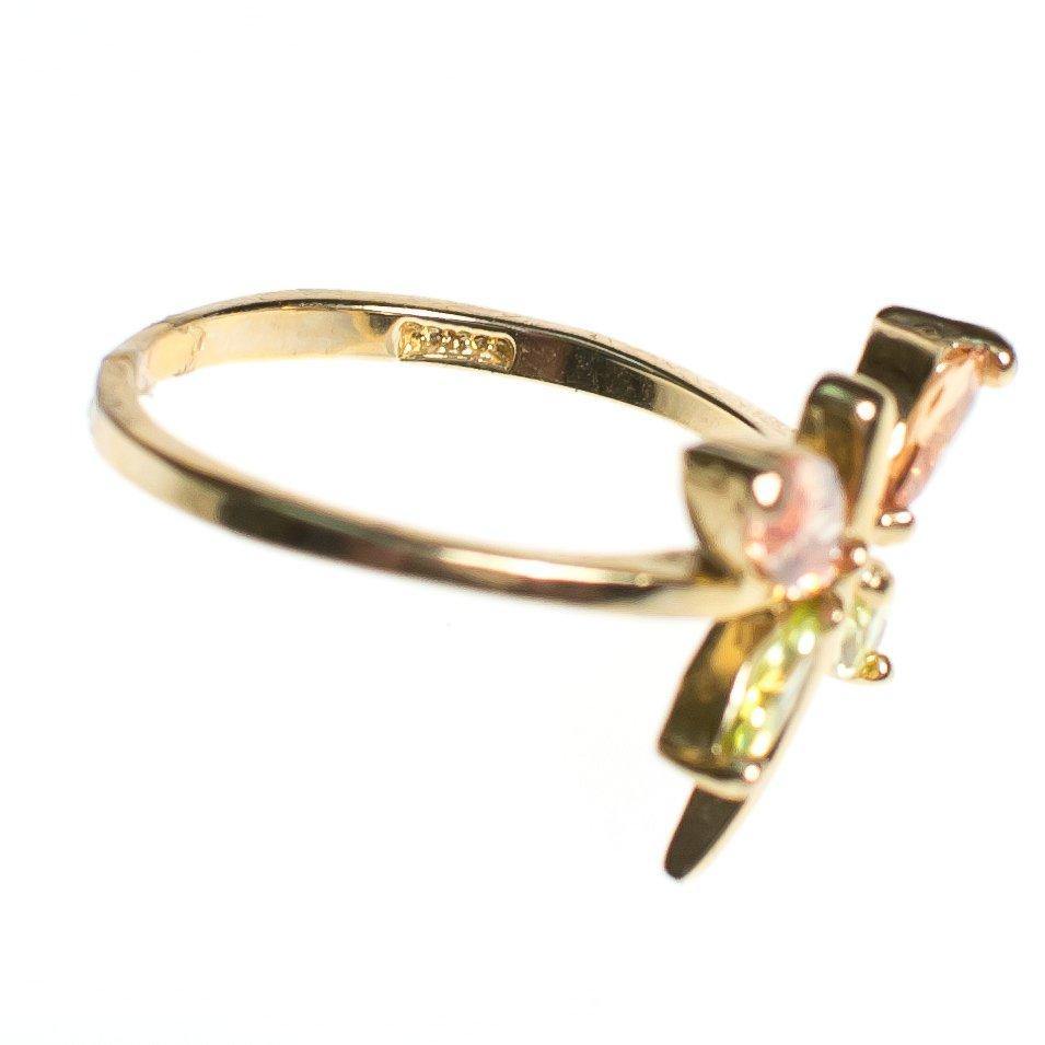 Vintage Citrine and Peridot Semiprecious Gemstone Cocktail Statement Ring Size 10 by Gemstone - Vintage Meet Modern Vintage Jewelry - Chicago, Illinois - #oldhollywoodglamour #vintagemeetmodern #designervintage #jewelrybox #antiquejewelry #vintagejewelry