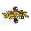 Vintage Juliana Brooch, Yellow Gemstones, Orange Gemstones, Gold Rhinestones, Gold Tone Setting by Juliana - Vintage Meet Modern Vintage Jewelry - Chicago, Illinois - #oldhollywoodglamour #vintagemeetmodern #designervintage #jewelrybox #antiquejewelry #vintagejewelry