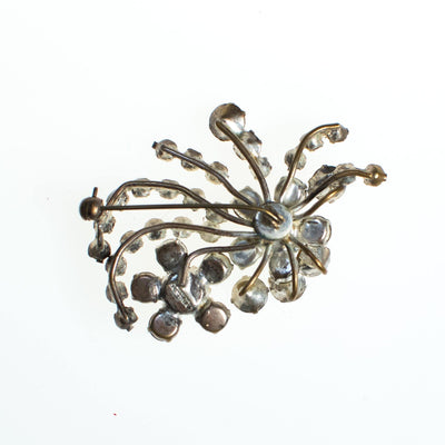 Vintage Made in Austria Diamante Art Deco Brooch, Diamante crystals, Silver Tone Setting, Brooches and Pins by Austria - Vintage Meet Modern Vintage Jewelry - Chicago, Illinois - #oldhollywoodglamour #vintagemeetmodern #designervintage #jewelrybox #antiquejewelry #vintagejewelry