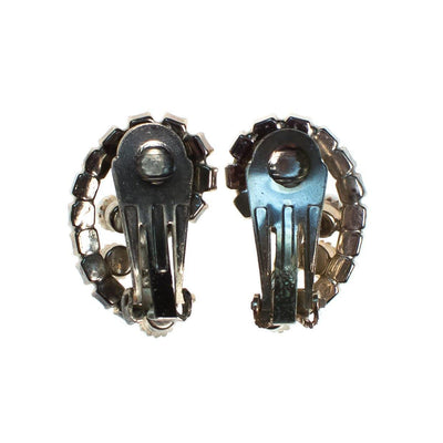 Vintage Pearl and Aurora Borealis Crystal Earrings by Mid Century Modern - Vintage Meet Modern Vintage Jewelry - Chicago, Illinois - #oldhollywoodglamour #vintagemeetmodern #designervintage #jewelrybox #antiquejewelry #vintagejewelry