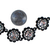 Vintage Sparkling Diamante Rhinestone Bracelet in Black Enamel Cupcake Setting by 1950s - Vintage Meet Modern Vintage Jewelry - Chicago, Illinois - #oldhollywoodglamour #vintagemeetmodern #designervintage #jewelrybox #antiquejewelry #vintagejewelry