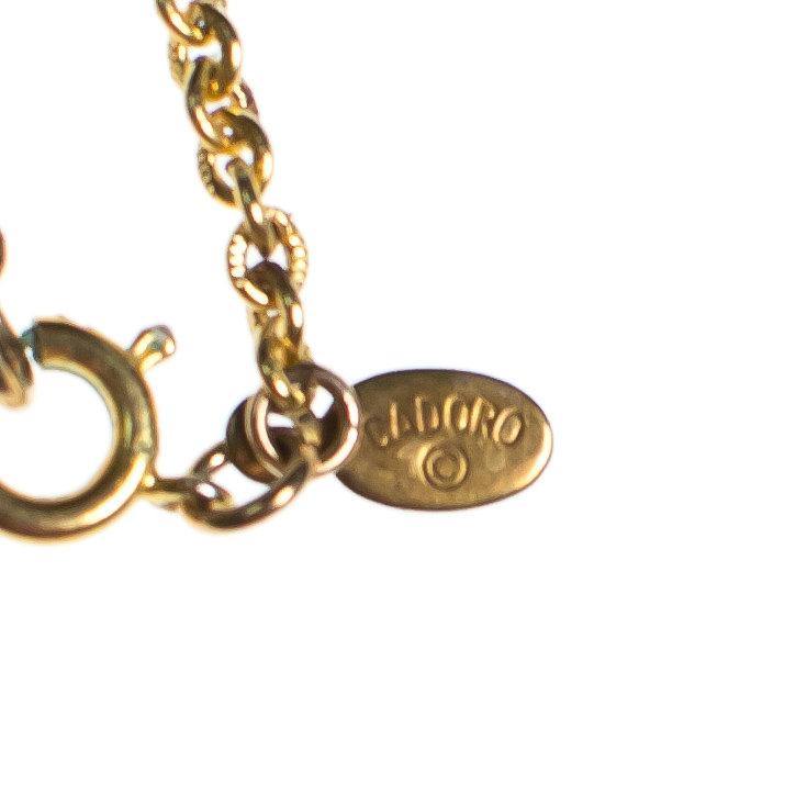 Vintage Cadoro Art Nouveau Inspired Huge Smokey Topaz Pendant Necklace by Cadoro - Vintage Meet Modern Vintage Jewelry - Chicago, Illinois - #oldhollywoodglamour #vintagemeetmodern #designervintage #jewelrybox #antiquejewelry #vintagejewelry