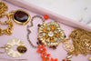 Vintage Amber Citrine Smokey Topaz and Diamante Rhinestone Pinwheel Brooch by 1950s - Vintage Meet Modern Vintage Jewelry - Chicago, Illinois - #oldhollywoodglamour #vintagemeetmodern #designervintage #jewelrybox #antiquejewelry #vintagejewelry