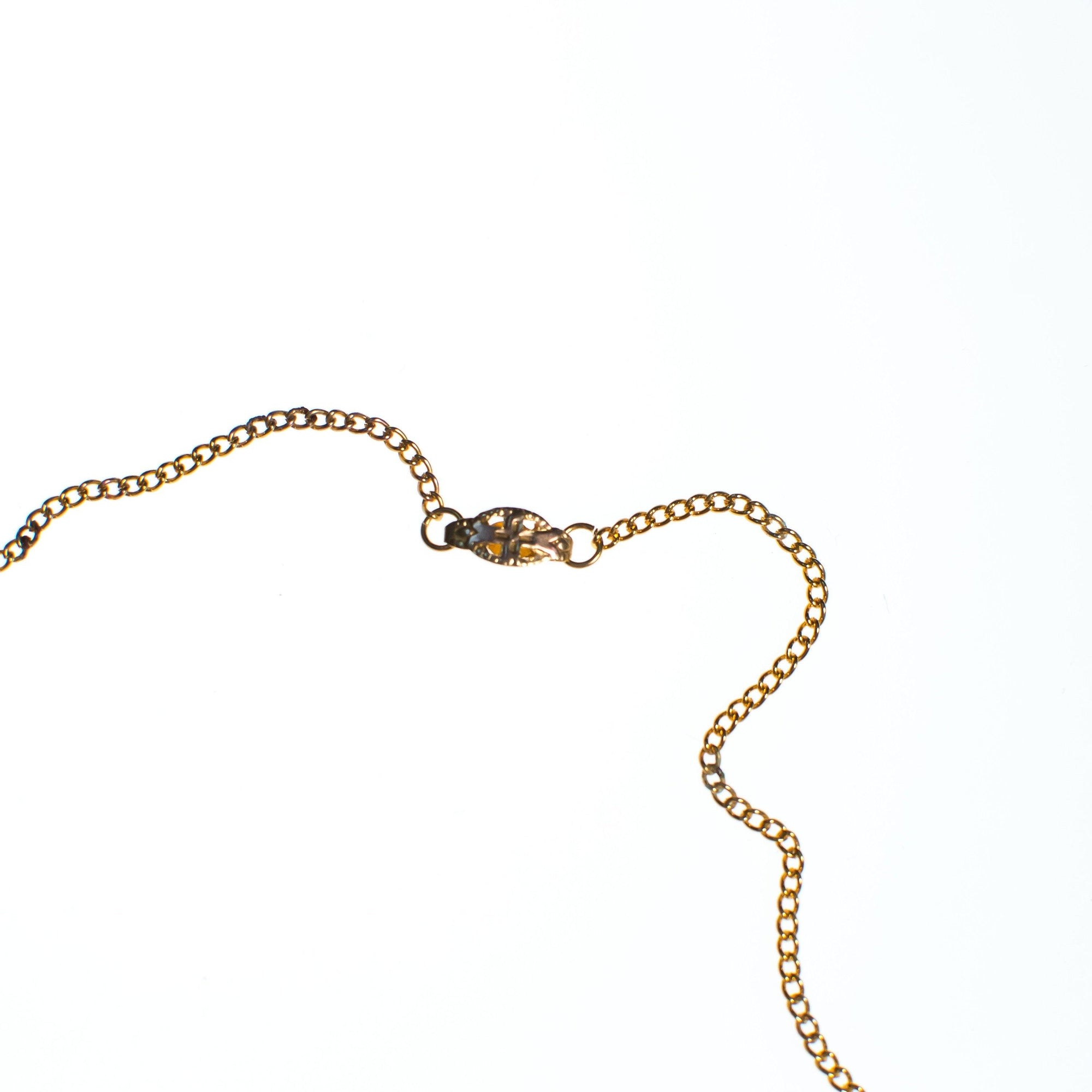 Vintage 1970s Gold Filigree Butterfly Statement Necklace, Pendant, Brooch, Gold Tone Setting, Brooches and Pins, Slide Lock Clasp by 1970s - Vintage Meet Modern Vintage Jewelry - Chicago, Illinois - #oldhollywoodglamour #vintagemeetmodern #designervintage #jewelrybox #antiquejewelry #vintagejewelry